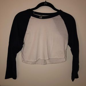 cropped long sleeve